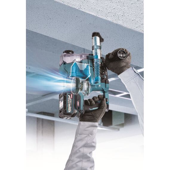 MAKITA HR010GZ aku kombinované bezuhlíkové kladivo XGT 40V, 2,1J, bez baterie