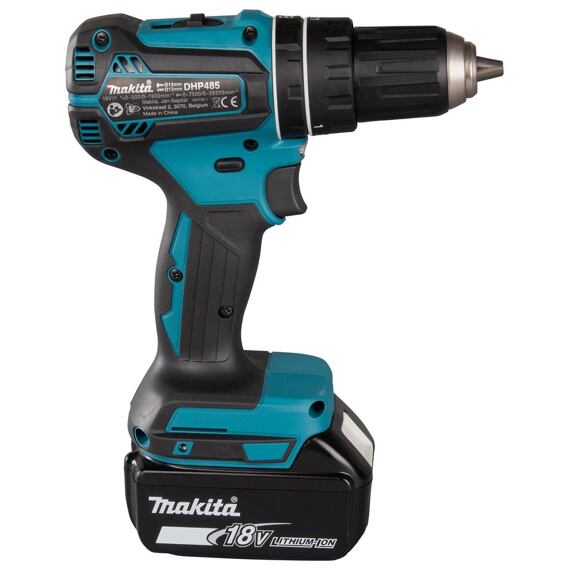 MAKITA DHP485Z aku bezuhlíkový příklepový šroubovák 18V bez baterie, 50Nm, 0-500/1900 ot./min