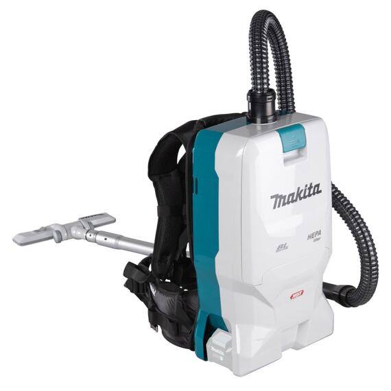 MAKITA VC011GZ aku zádový vysavač 40V XGT, obsah 6l, příslušenství, bez baterie