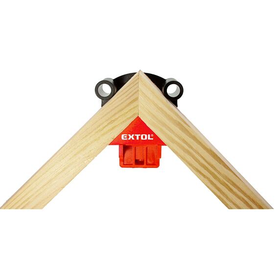 EXTOL Premium svěrky rohové truhlářské sada 4ks, 60°-90°-120°, materiál 5-22mm, 8815440