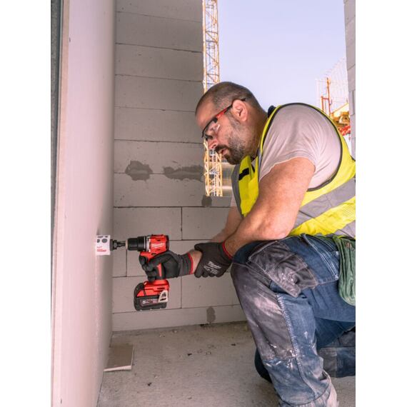 MILWAUKEE M18 BLDDRC-0X aku bezuhlíková vrtačka 18V, 61Nm, délka 145mm, bez baterie, kufr