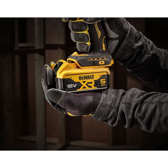 DeWalt DCD100YP2T aku příklepová vrtačka 18V/2*5Ah, 68Nm, 0-450/1650 ot./min., kufr