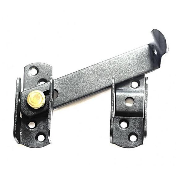 závora okenní 110mm, černá, ZKO