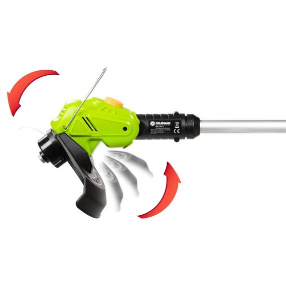 FIELDMANN FZS 1005-A aku strunová sekačka 18V/1*1,5Ah, teleskopická rukojeť