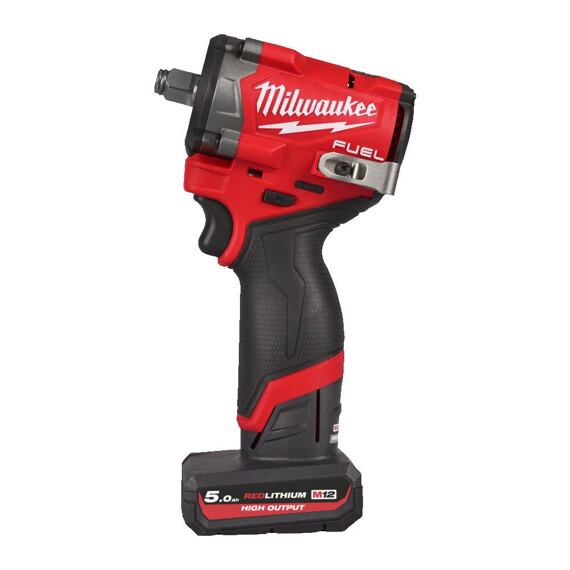 MILWAUKEE M12 FCIWF12G3-502X aku rázový utahovák 12V/2*M12HB5, pojistný kroužek