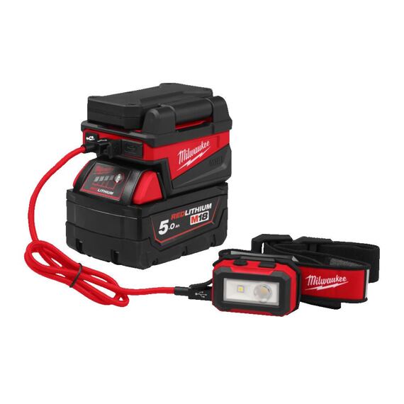 MILWAUKEE M18 ALIS-0 plošné svietidlo 1000lm, nasadené priamo na akumulátor, 4933498148