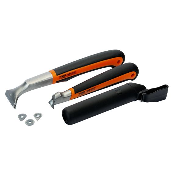 BAHCO SCRAPER-SET 2 set škrabek 650 + 625, čepele ROUND+PEAR+DROP