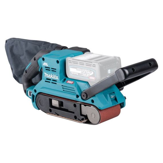 MAKITA BS001GZ aku pásová bruska XGT 40V, 76*533mm, 120-470 m/min, bez baterie