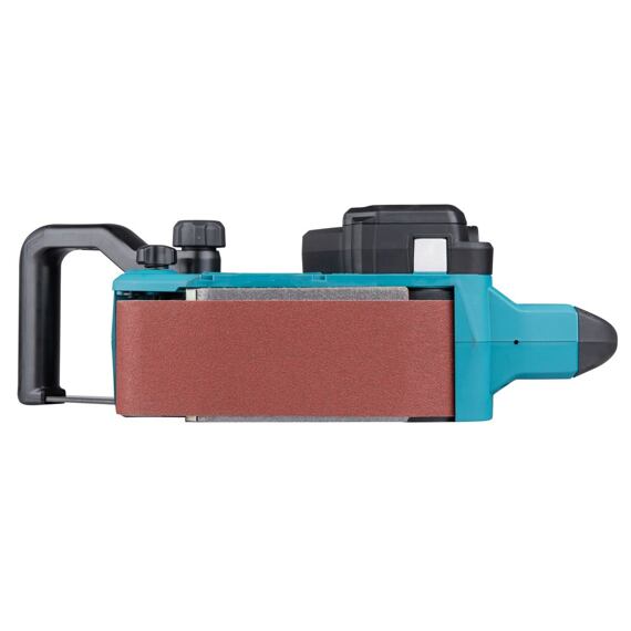 MAKITA BS001GZ aku pásová bruska XGT 40V, 76*533mm, 120-470 m/min, bez baterie