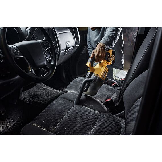 DeWalt DCV501LN aku vysavač 18V XR, třída "L", pratelný HEPA filtr, bez baterie