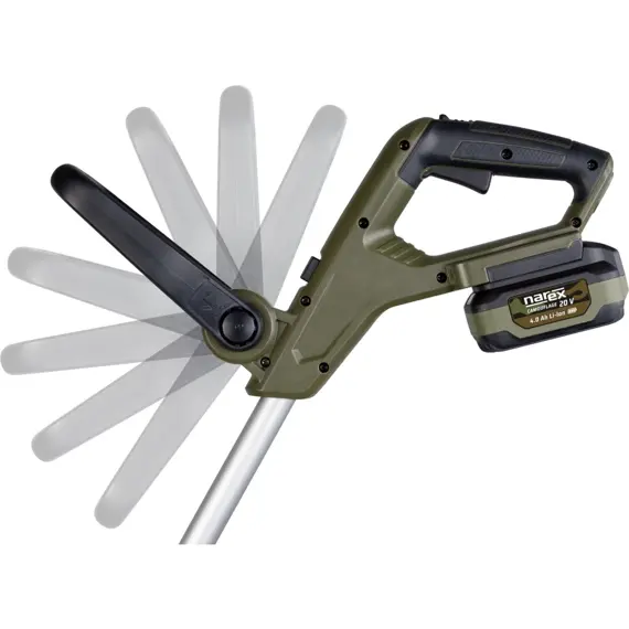 NAREX Camouflage CVT 300 2BN aku strunová sekačka 20V, 30cm, teleskop, 1*2Ah+nabíječka, 65406737