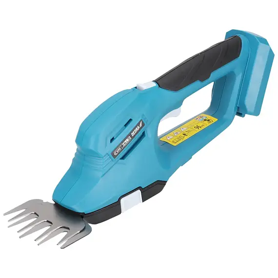 DEDRA aku nůžky na trávu 100mm, živé ploty 200mm, 18V bez baterie, SAS+ALL DED6989