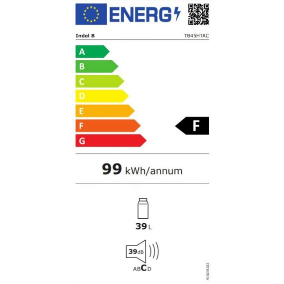 INDEL B TB45HTAC autochladnička kompresorová AC 230V, DC 12V, 39l