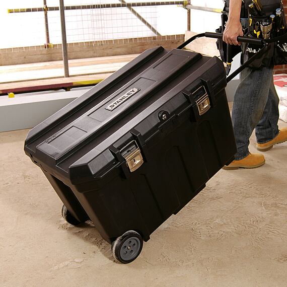 STANLEY 1-93-278 mobilní box na nářadí se zámkem, 96,2*59,1*57,8cm, 190l, kolečka