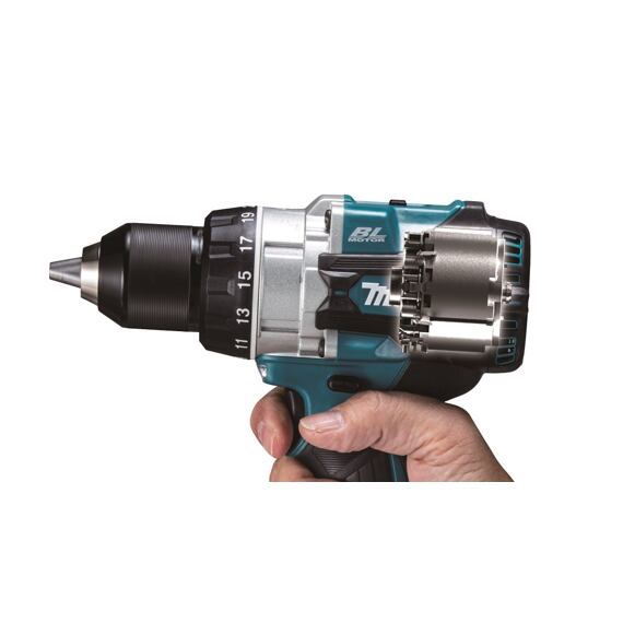 MAKITA DDF492RTJ aku bezuhlíková vrtačka LXT 18V/2*5Ah, 130Nm, 0-550/2100 ot./min., MAKPAC