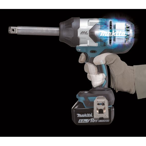 MAKITA DTW1005Z aku rázový utahovák 3/4" Li-ion LXT 18V, 1360Nm, hřídel 138mm, bez baterie