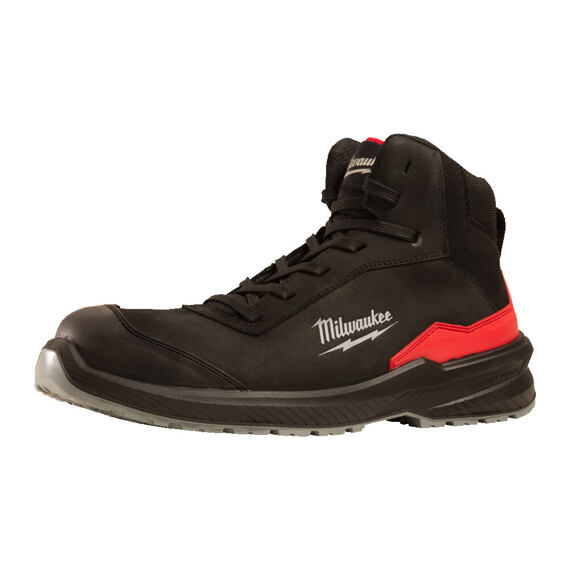 MILWAUKEE 4932493736 obuv bezpečnostní FLEXTRED S1PS, kotníková, nubuk, tkaničky, velikost 45