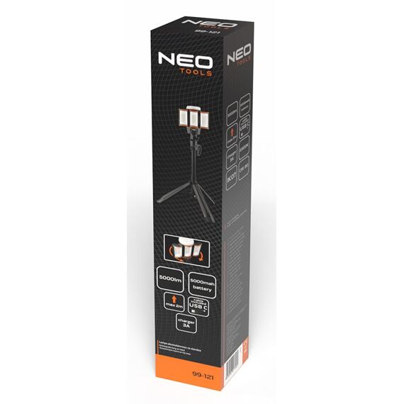 NEO lampa stojanová 5000lm, 99-121