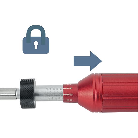 EXTOL Premium šroubovák momentový pro bity 1/4", 1-6Nm, magnet FIX-Clip, 8825301