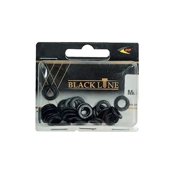 podložka M4 ČERNÁ Black Line (30ks)