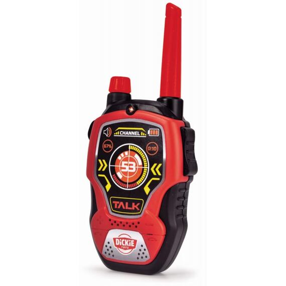 DICKIE vysílačky Walkie Talkie Fun dětské, baterie 6*AAA součástí, D18195