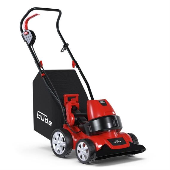 GÜDE vysavač/fukar listí 1600W, kola 190/150mm, funkce drcení odpadu, koš 45l, 94451