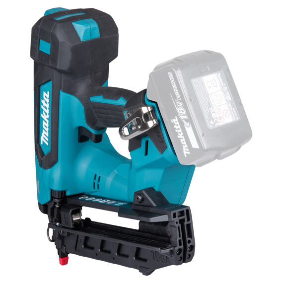 MAKITA DBN610ZJ aku hřebíkovačka 18V LXT, hřebíky 32-64mm, typ 16 GA úhel 20°, MAKPAC, bez baterie