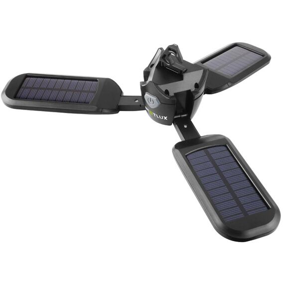 RETLUX RPL 601 svítilna kempingová SOLAR, 200lm, 3,7V/1,6Ah, rozložení do tvaru lustru