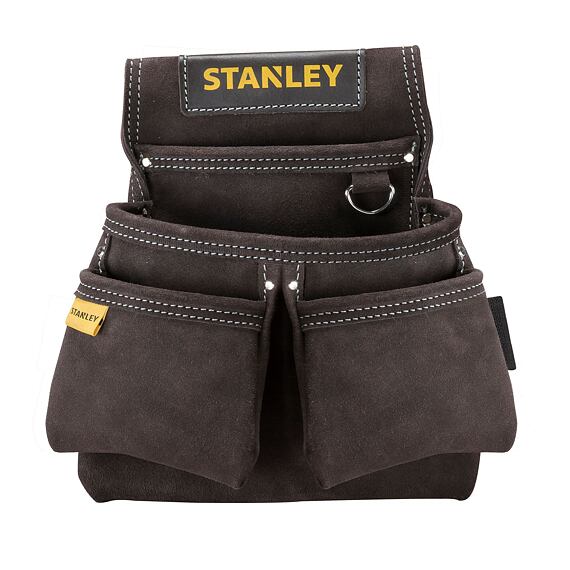 STANLEY STST1-80116 kožené opaskové pouzdro na nářadí a hřebíky