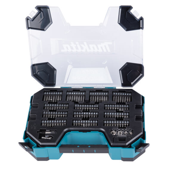 MAKITA E-22610 sada vrtáků, bitů a ručního nářadí, 200ks, rozkládací kufr (old=D-37194)