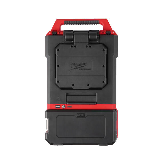 MILWAUKEE M12 POAL-0 aku lampa 12V, 1400lm, 3 režimy, PACKOUT, bez baterie