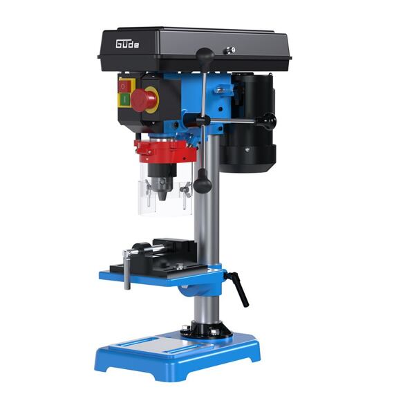 GÜDE GTB 16/550 LASER stolní vrtačka, 550W, 3-16mm/MK2, vyložení 104mm