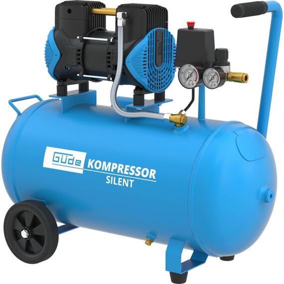 GÜDE kompresor Airpower 270/8/50 SILENT, 1680W, 8bar, 50l, plnící výkon 213 l/min., 50143