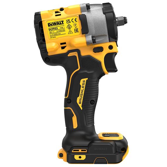 DeWALT DCF923N aku rázový utahovák 3/8", 18V, 406Nm, trhací moment 610Nm, bez baterie