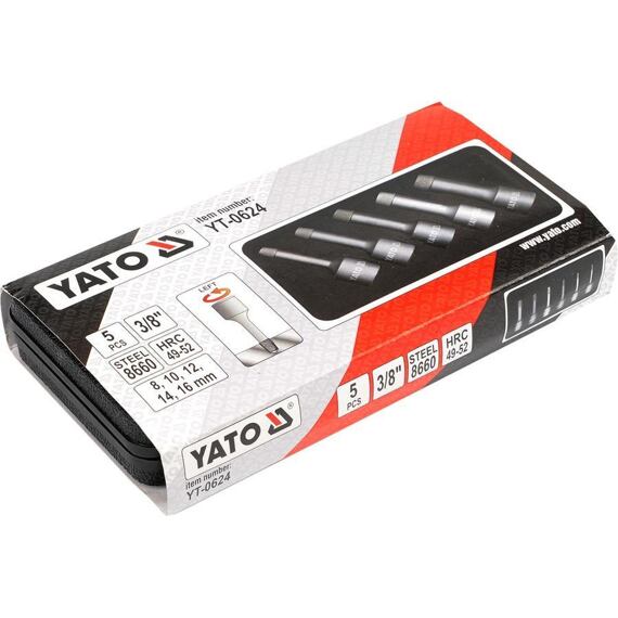 YATO sada na vytahování šteftů 1/2", YT-0624
