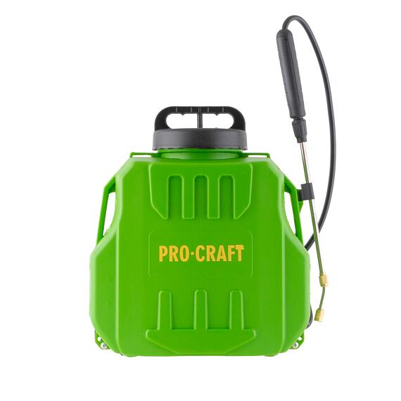 PROCRAFT AS8 aku postřikovač 8l, 12V/2Ah, průtok max.0,5l/min., příslušenství