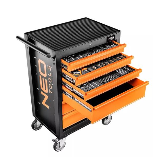 NEO TOOLS montážní vozík 6 zásuvek, PROFI, 84-221