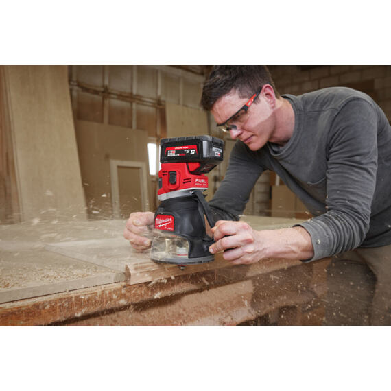 MILWAUKEE M18 FR12-0X aku vrchní frézka 12mm 18V, bez baterie, kufr