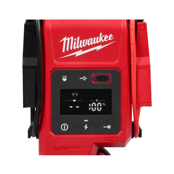 MILWAUKEE M18 JS2000-0 aku startovací zdroj 18V, až 2000A špičkový proud, bez baterie