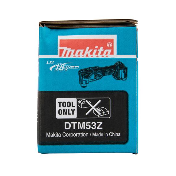 MAKITA DTM53Z aku multi oscilační bruska 18V LXT, 6000-20000 km./min., bez baterie