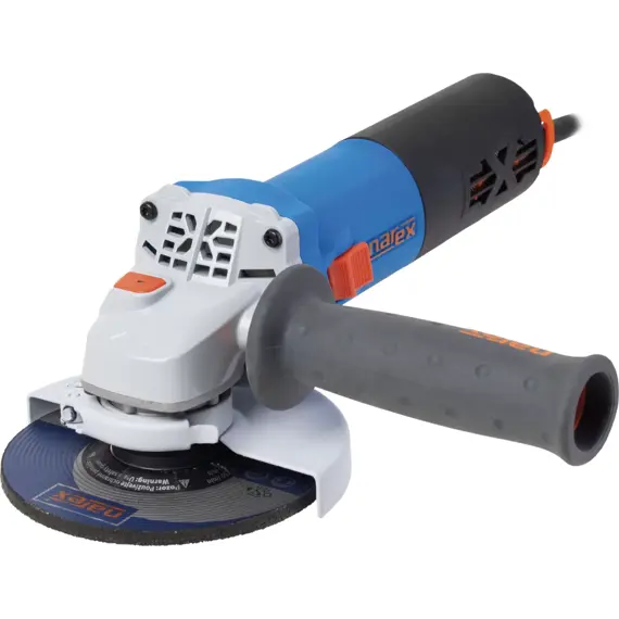 NAREX EBU 9-125 úhlová bruska 125mm, 950W, RU matice, 2*kryt, štíhlý design, 65406912