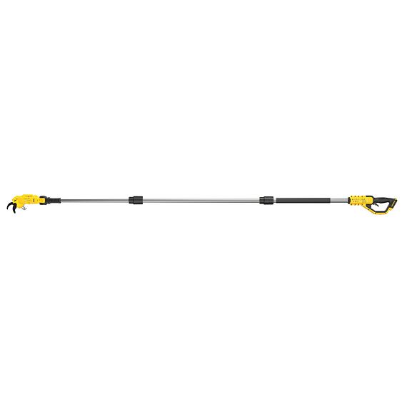 DeWALT DCMPP569N aku zahradní nůžky na tyči 18V XR, délka tyče až 3m, střih 38mm, bez baterie