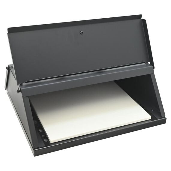 CATTARA pizza pec SALERNO s dvířky a teploměrem, 40*35,5*21cm, použití na grilu, 14111