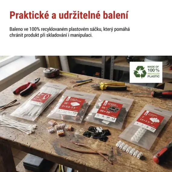 EMOS svorkovnice šroub. 12 PRV. 2,5-4mm2, 32A/450V