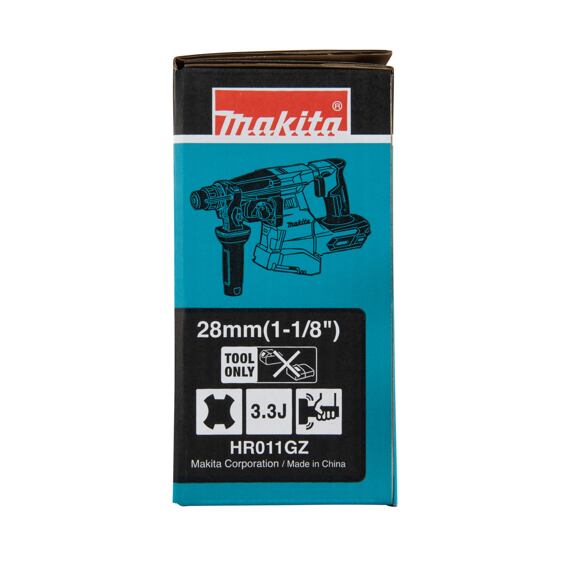 MAKITA HR011GZ aku kombinované kladivo SDS+, XGT 40V, 3,3J (1200W)