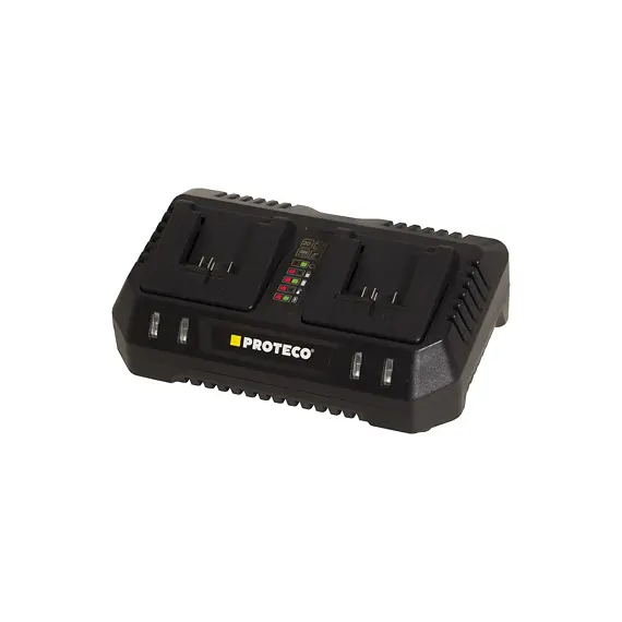 PROTECO aku sada nabíječka DUAL 20V 4A + 2* akumulátor 20V/8Ah, 51.99-DUAL-8000
