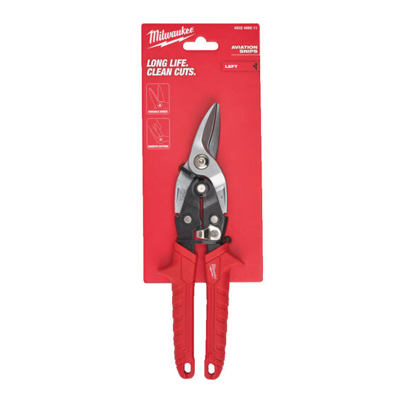 MILWAUKEE 4932499011 nůžky na plech, rovné a obloukové řezy, malé poloměry, LEVÉ
