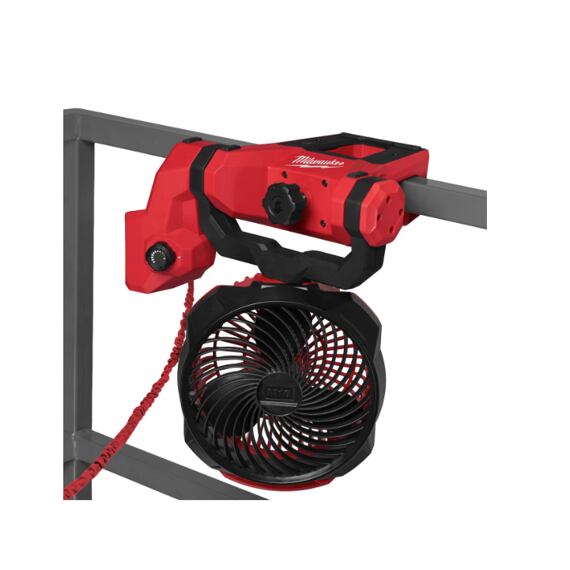 MILWAUKEE M18 LAF-0 aku ventilátor 18V, bezuhlíkový motor, regulace otáček, bez baterie
