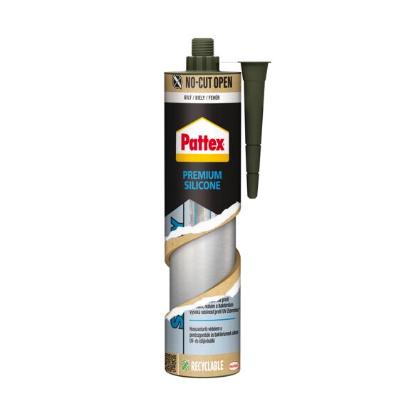 PATTEX sanitární silikon PREMIUM manhattan/šedý 280ml 17307p, 3037941