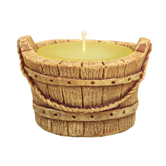 Svíčka proti hmyzu CITRONELLA obal sádrový KYBLÍK 180g, 11*7,5cm, 92230sh